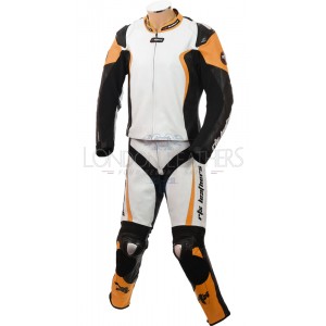 RTX Katana Orange Kangaroo 2Pc Race Leathers